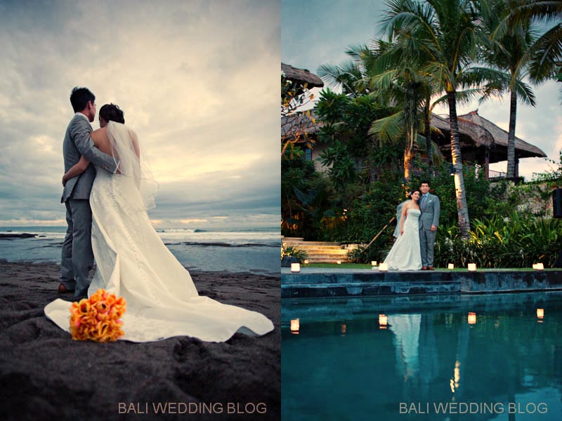 Buddha wedding in Bali