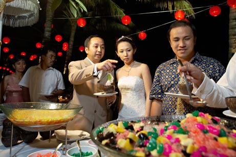 Bali wedding - catering